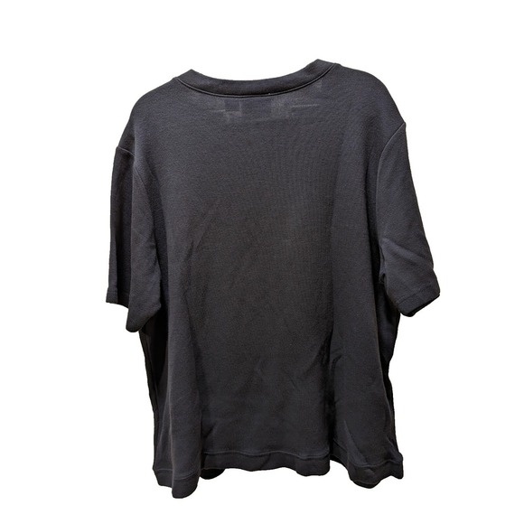 Palm Harbour Blue White Striped Blouse Cardigan Combo Chain Belt Size 2X NWT - Picture 2 of 6